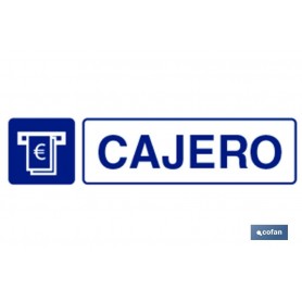 ▷ Cartel CAJERO | Ferreidea