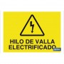 ▷ Cartel Hilo de valla electrificado | Ferreidea