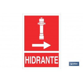 ▷ Cartel Hidrante Derecha | Ferreidea