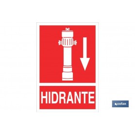 ▷ Cartel Hidrante Debajo | Ferreidea