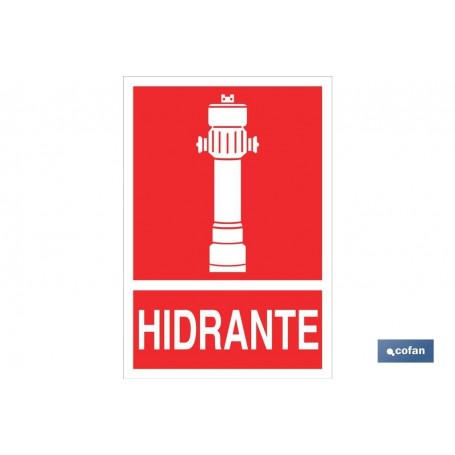 ▷ Cartel Luminiscente Hidrante | Ferreidea