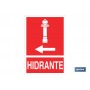 ▷ Cartel Hidrante Izquierda | Ferreidea