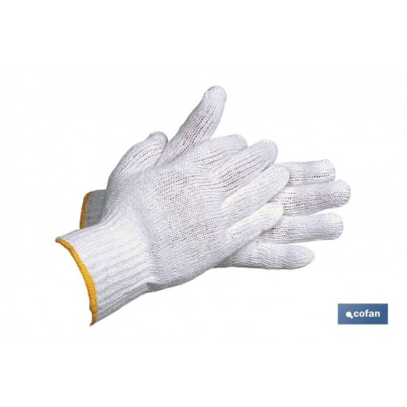 ▷ Guantes de Punto de Algodón C/Puño Elástico | Ferreidea