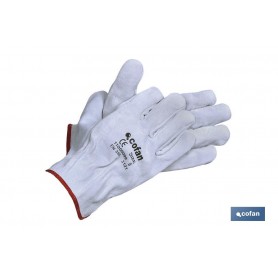 ▷ Guantes de Piel "Serraje Gris" | Ferreidea