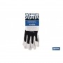 ▷ Guantes de Piel Flor Vacuno y Dorso Tela con Cierre Velcro | Ferreidea