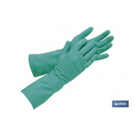 ▷ Guantes de Nitrilo Verde | Ferreidea