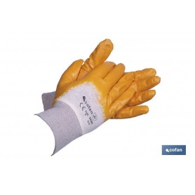 ▷ Guantes de Nitrilo Amarillos | Ferreidea
