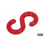 ▷ Gancho "S" Color Rojo | Ferreidea