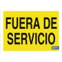 ▷ Cartel Fuera de Servicio | Ferreidea