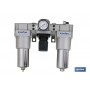 ▷ Filtro con regulador y depósito de lubricante 1/2" | Ferreidea