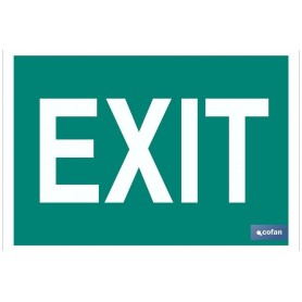 ▷ Cartel Exit Luminiscente | Ferreidea