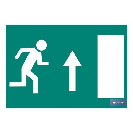 ▷ Cartel Salida emergencia "Arriba" | Ferreidea