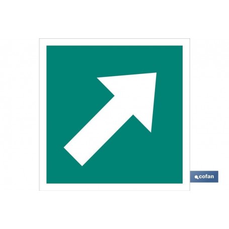 ▷ Cartel Salida en Oblícuo | Ferreidea