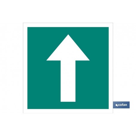 ▷ Cartel Dirección Evacuación | Ferreidea