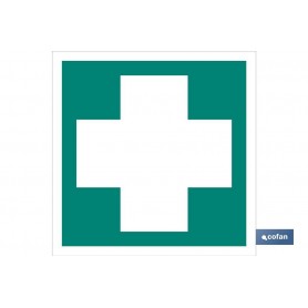 ▷ Cartel Botiquín Cruz Luminiscente | Ferreidea