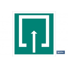 ▷ Cartel Entrada Evacuación | Ferreidea