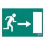 ▷ Señal Salida emergencia luminiscente puerta derecha | Ferreidea
