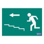 ▷ Cartel Salida Escalera izquierda "Subida" | Ferreidea