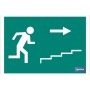 ▷ Cartel Salida Escalera derecha "Subida" | Ferreidea