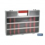 ▷ Estuche en plástico "Super" 21 compartimentos | Ferreidea