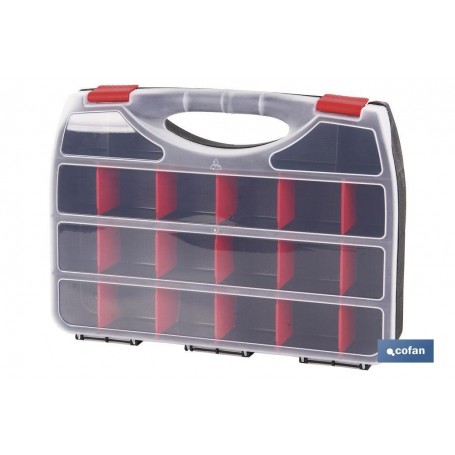 ▷ Estuche con asa 22 compartimentos | Ferreidea