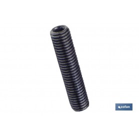 ▷ Espárrago Roscado Allen. Punta Plana Negro | Ferreidea