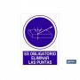 ▷ Señal Es obligatorio eliminar las puntas | Ferreidea