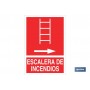 ▷ Cartel Escalera de incendios Derecha | Ferreidea