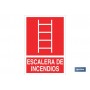 ▷ Cartel Escalera de incendios Luminiscente | Ferreidea