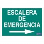 ▷ Señal Escalera de Emergencia Derecha Luminiscente | Ferreidea