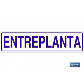 ▷ Cartel Entreplanta | Ferreidea