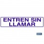 ▷ Cartel Entren sin llamar | Ferreidea