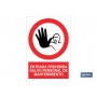 ▷ Señal Entrada prohibida salvo personal de mantenimiento | Ferreidea