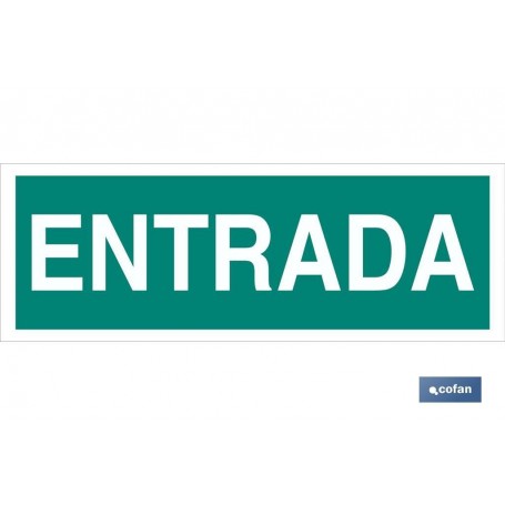 ▷ Cartel Entrada Luminiscente | Ferreidea