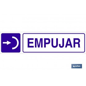 ▷ Cartel Empujar | Ferreidea