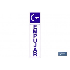 ▷ Señal Adhesiva Empujar | Ferreidea