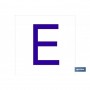 ▷ Cartel E Letra en glasspack | Ferreidea