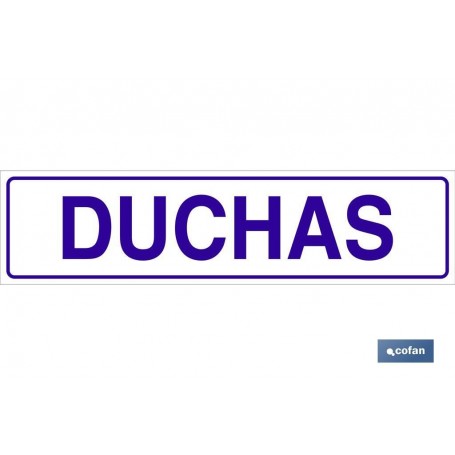 ▷ Cartel Duchas | Ferreidea
