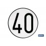 ▷ Disco V-4 limitación velocidad (40 km/h) | Ferreidea