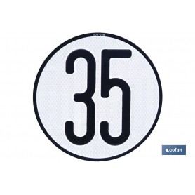 ▷ Disco V-4 limitación velocidad (35 km/h) | Ferreidea