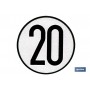 ▷ Disco V-4 limitación velocidad (20 km/h) | Ferreidea
