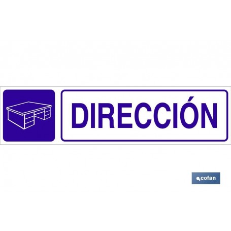 ▷ Cartel Dirección | Ferreidea
