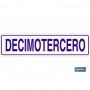 ▷ Cartel Decimotercero | Ferreidea