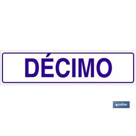 ▷ Cartel Décimo | Ferreidea