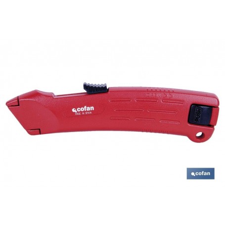 ▷ Cúter retráctil zamak automático | Ferreidea