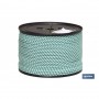 ▷ Cuerda Trenzada Helicoidal Blanco/Verde (100% polipropileno) | Ferreidea