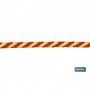 ▷ Cuerda Trenzada Helicoidal Amarillo/Rojo (100% Polipropileno) | Ferreidea