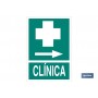 ▷ Cartel Clínica a la derecha Luminiscente | Ferreidea