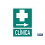 ▷ Cartel Clínica a la derecha Luminiscente | Ferreidea