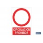 ▷ Cartel Circulación prohibida | Ferreidea